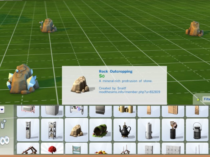 Sims 4 Buyable Collection Dig Sites by Snaitf at Mod The Sims