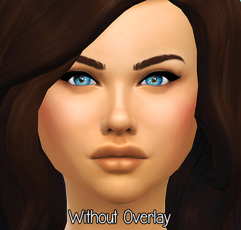 Sims 4 Natural  lips overlay at Seventhecho