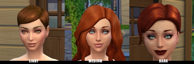 Sims 4 Face and body freckles by Nyakai at Mod The Sims