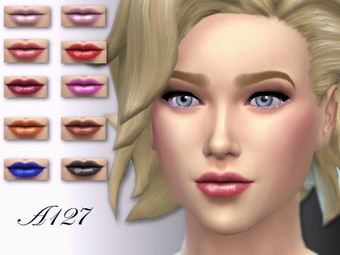 Sims 4 Lipstick n 004 at Altea127 SimsVogue