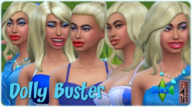 Sims 4 Dolly Buster at Annett’s Sims 4 Welt