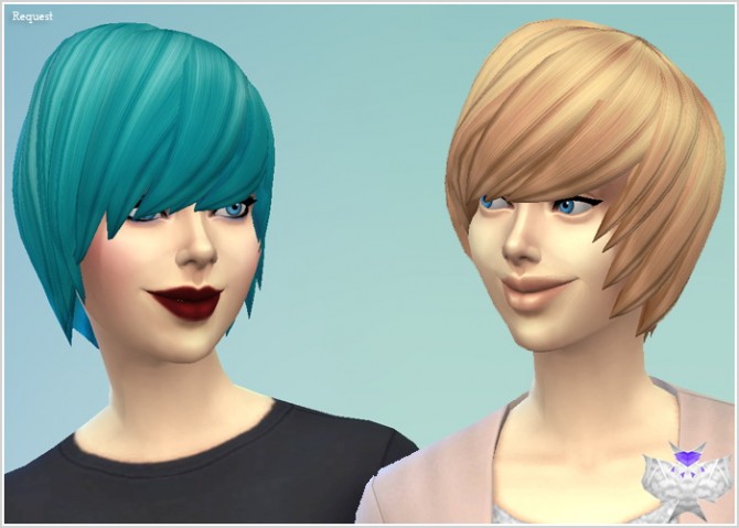 Sims 4 Emo Hair for Females at David Sims