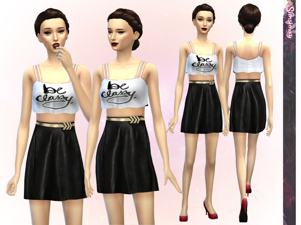 Sims 4 Be Classy Outfit by Simsimay at The Sims Resource