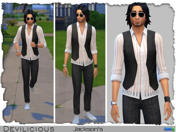 Sims 4 Jacksons Fashion Set by Devilicious at The Sims Resource