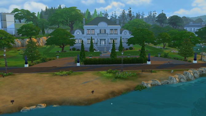 Sims 4 The Bel Aire Mansion by Ruth Kay at Simply Ruthless