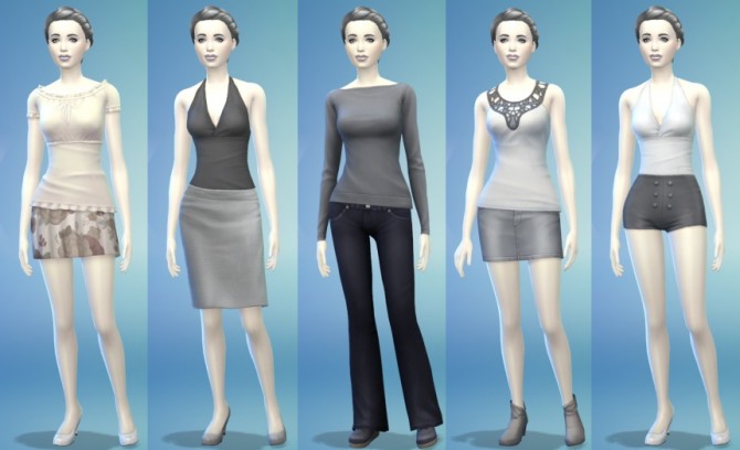 Sims 4 Mona Chrome at The Simsperience