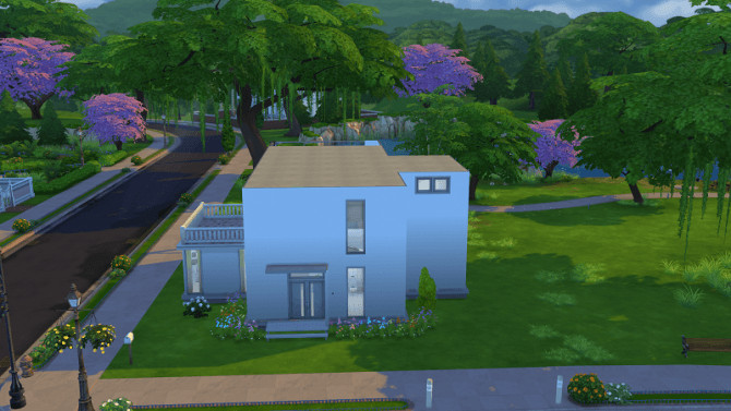 Sims 4 Modern House 1 by Michaela P. at 19 Sims 4 Blog