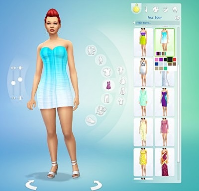 Ruche Dress Recolors by Tacha75 at Simtech Sims4