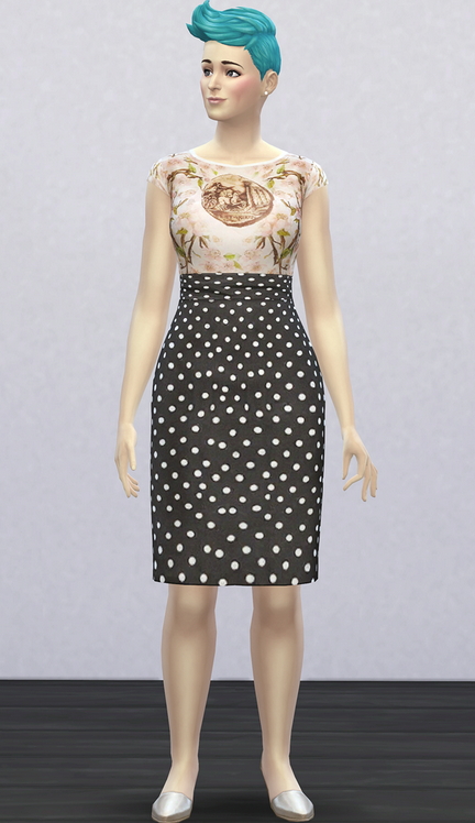 Sims 4 SS 2014 dress at Rusty Nail