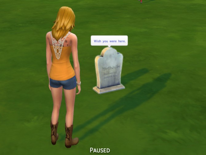 Sims 4 Buyable Graves by Snaitf at Mod The Sims