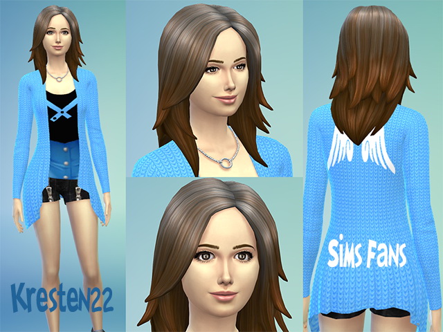Sims 4 Rinoas Dress by Kresten22 at Sims Fans