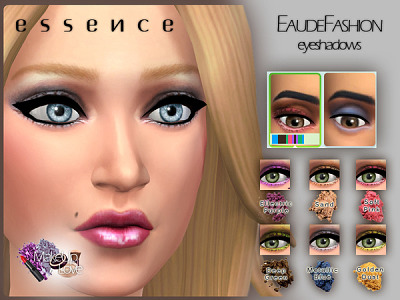 EauDeFashion Eyeshadows by simseviyo at The Sims Resource