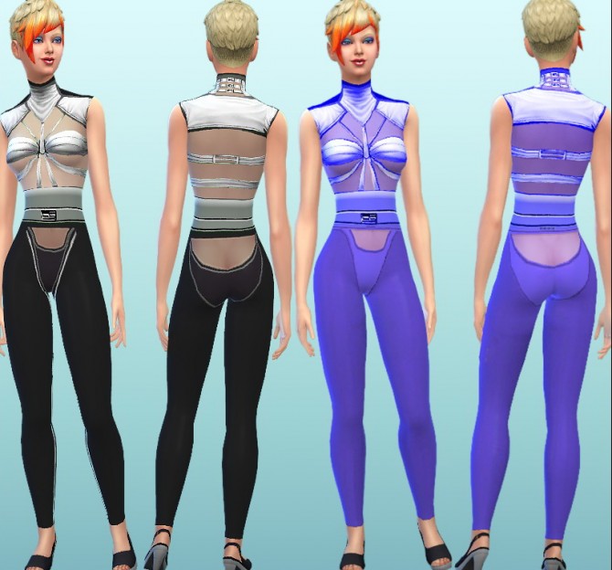 Sims 4 Top and leggings by Dianama at Saratella’s Place