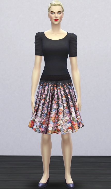 Sims 4 2014 Designer skirt at Rusty Nail