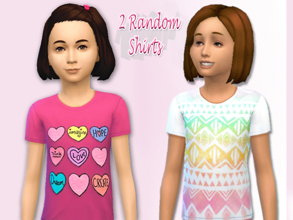 Sims 4 Random Shirts by Fabiegirl at The Sims Resource
