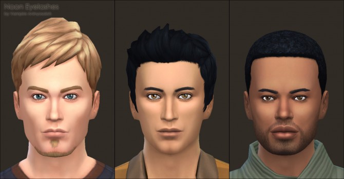 Sims 4 Noon Eyelashes by Vampire aninyosaloh at Mod The Sims