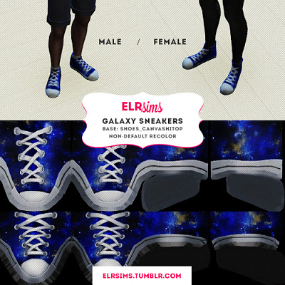 GALAXY SNEAKERS at ELRsims