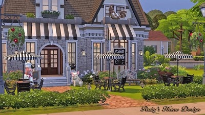 Granny's Kitchen lot by Ruby Red at Ruby’s Home Design » Sims 4 Updates