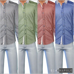 Shirts for males by Ronja at Simenapule » Sims 4 Updates