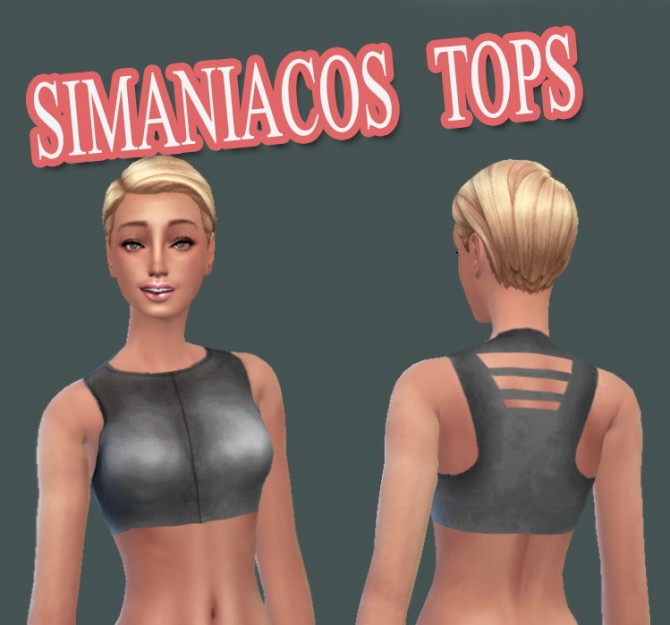 Sims 4 TOPS NON DEFAULT at Simaniacos
