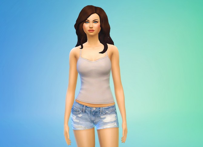 Sims 4 Distressed Jean Shorts at Seventhecho