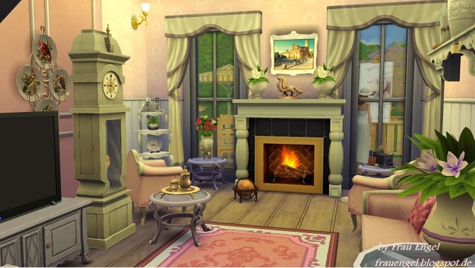 Sims 4 Flower cottage by Julia Engel at Frau Engel