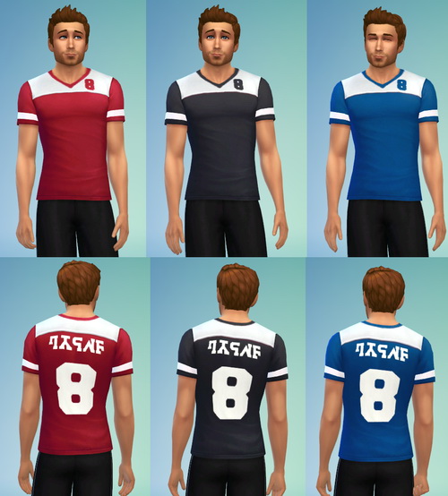 Sims 4 Jerseys for Men by ERae013 at Adventures in Geekiness