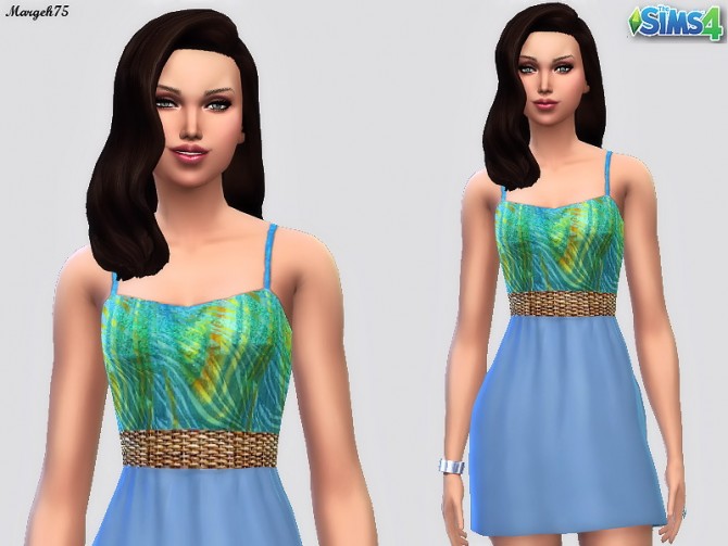 Sims 4 Wanna Have Fun Dress by Margies Sims at Sims 3 Addictions