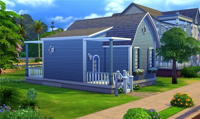 Sims 4 Blue Dream house by ihelen at ihelensims