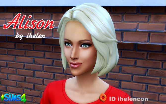 Sims 4 Alison by ihelen at ihelensims