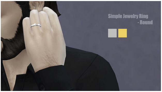 Sims 4 Simple ring round at Rusty Nail