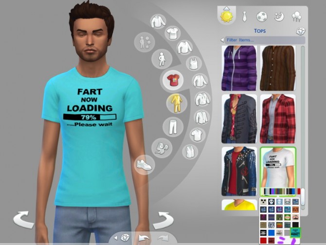 Sims 4 Funny Tshirts by Margies Sims at Sims 3 Addictions