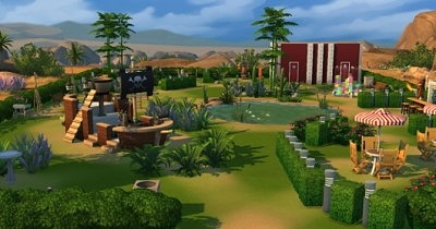 Park “Lavender” by Soli at Sims 3 Game