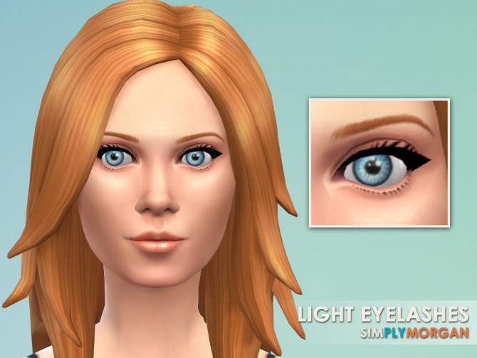 Sims 4 Three Charming Eyelashes at Simply Morgan