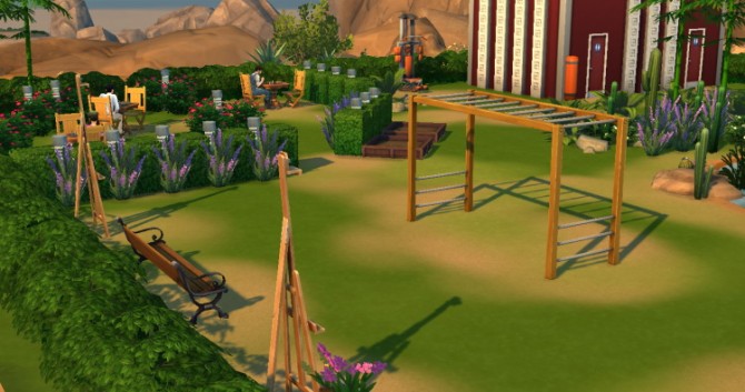 Sims 4 Park Lavender by Soli at Sims 3 Game