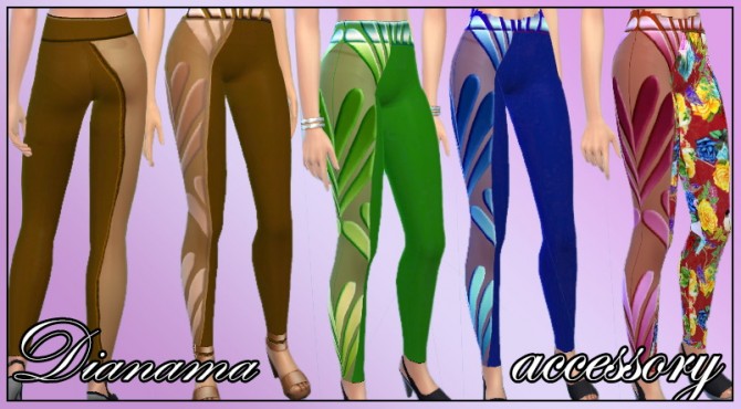 Sims 4 Leggings by Dianama at Saratella’s Place