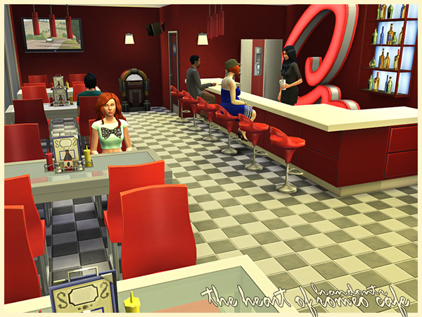 Sims 4 The Heart Of Romeo Cafe by BrandonTR at The Sims Resource