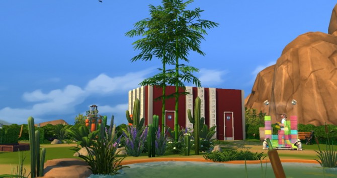 Sims 4 Park Lavender by Soli at Sims 3 Game