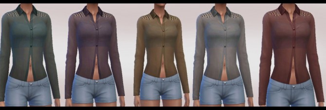 Sims 4 Blouse at Simaniacos