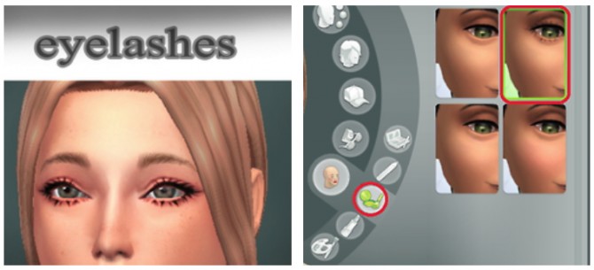 Sims 4 Eyelashes at Simaniacos