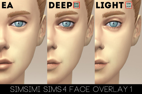 Sims 4 Face overlay 1 at Simsimi only mine