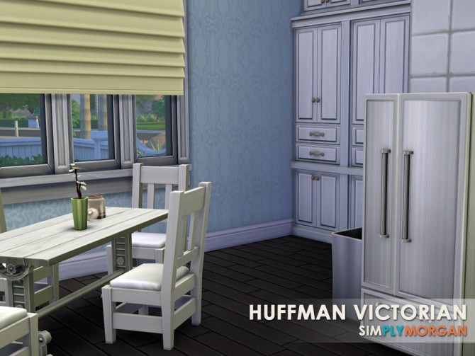 Sims 4 Huffman Victorian house at Simply Morgan