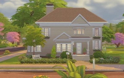 House 02 at Via Sims » Sims 4 Updates