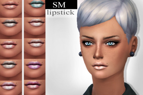 Sims 4 Lipstick Set 2 at Simaniacos