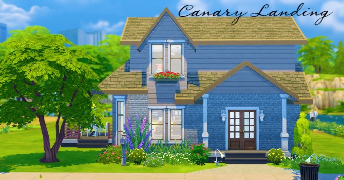Sims 4 Canary Landing house at Seventhecho