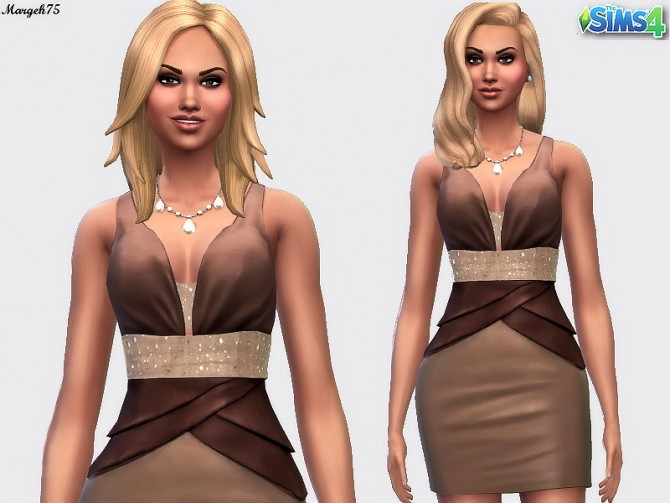 Sims 4 Destiny Dress by Margies Sims at Sims 3 Addictions