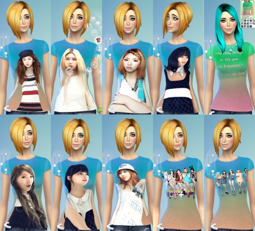 Sims 4 Ladies’ Code  T Shirts at Darkiie Sims4