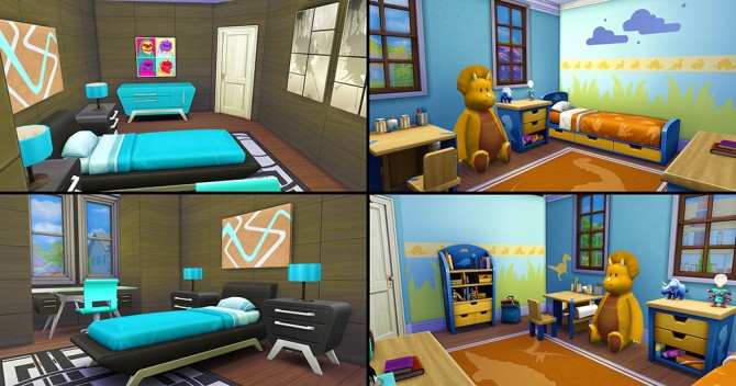 Sims 4 Canary Landing house at Seventhecho