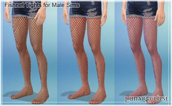 Sims 4 Fishnet tights converted at Eclipse Sims 4