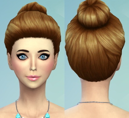 22 Non-default Hair Recolors at Darkiie Sims4 » Sims 4 Updates